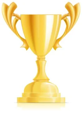 Gold cup Stock Illustration