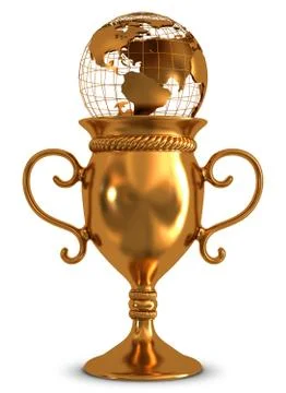 Gold Cup Stock Illustration