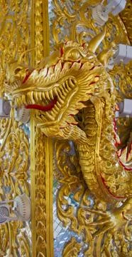 Gold dargon Stock Photos