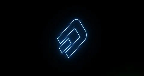 Gold Dash (DASH) coin accelerates and takes off up the arrow of the trend Stock Footage 102338954