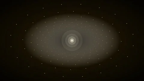 Gold data tunnel abstract technology background, digital network motion loop 스톡 동영상 342632916
