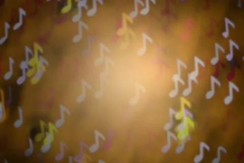 Gold defocused note background (bokeh), blur focus Stock Photos
