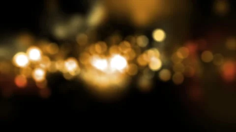 Gold defocused particles Stock Footage 329055206