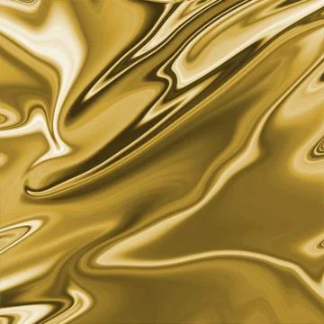 Gold Dense Liquid Surface Luxury Fabric Texture Graphic Background Stock Illustration