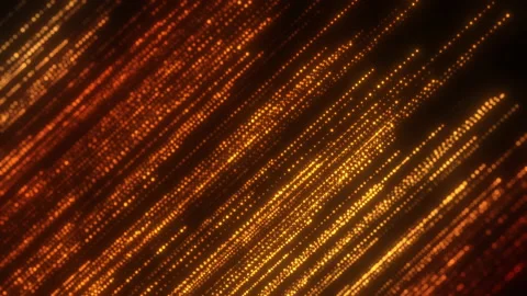 Gold Diagonal Particles Loop Stock Footage 153434394