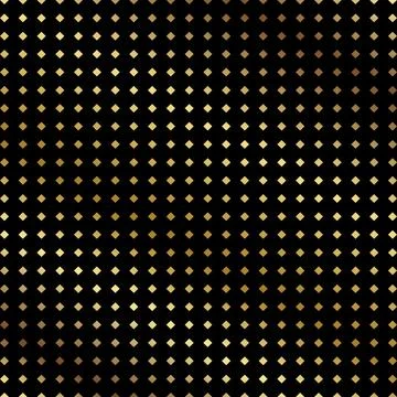 Gold diagonal square seamless vector pattern. Geometric linear diamond tile.. Stock Illustration