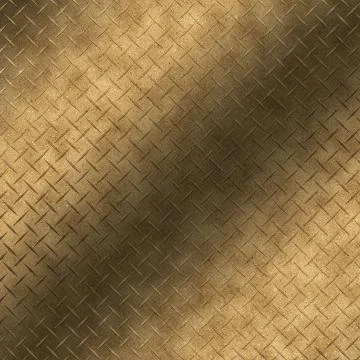 Gold Diamond Plate Metallic Surface Glossy Texture Graphic Background Stock Illustration