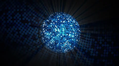 Gold disco mirror ball. sparkly gold disco balls. nightclub party background pho Stock Footage 341889332