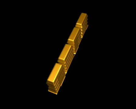 Gold dollar fluid pal Stock Footage 306934