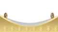 Gold Dollar Title Plate Alpha, Loop HD Footage