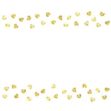 Gold dot line Stock Illustration
