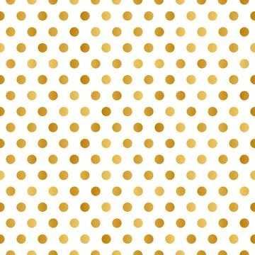 Gold Dot Pattern Design Background Stock Illustration