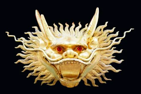 Gold dragon Stock Photos