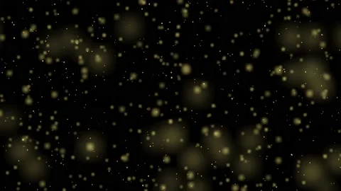 Gold dust in black background Video stock 219848372