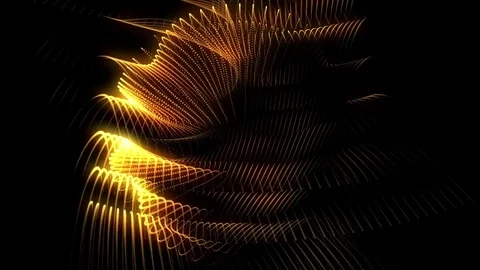 Gold Dust - Dust Sphere Stock-Footage 72487530