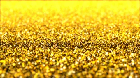 Gold Dust Stock Footage 98439087