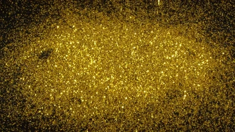 Gold Dust Stock Footage 166349141
