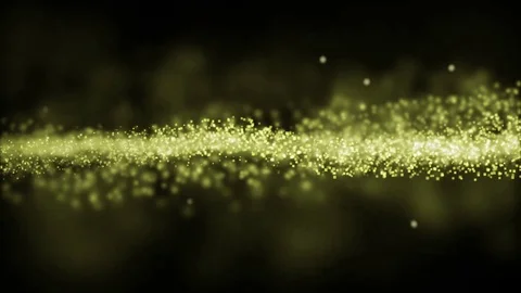 Gold Dust Motion Graphics Stock Footage 71427850