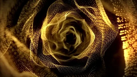 Gold Dust -  Tunnel Stock Footage 72472253