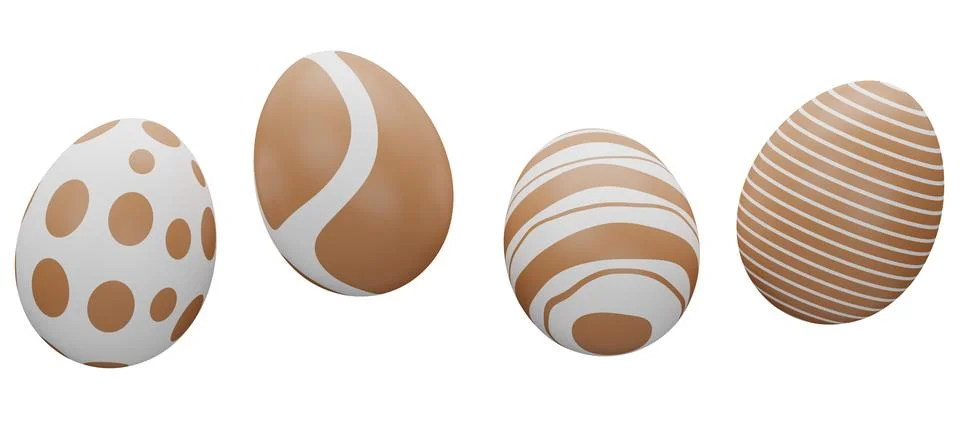 Gold egg falling easter 3d render illustration Illustrazione stock