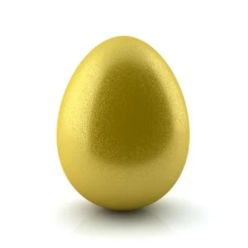 Gold egg Stock Photos