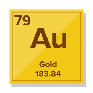 Gold Element Stock Illustration