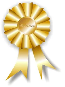 Gold emblem Stock Illustration
