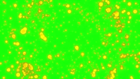 Gold Explosion effect on a a Black, Green, Blue Background. Stock Footage 257344039