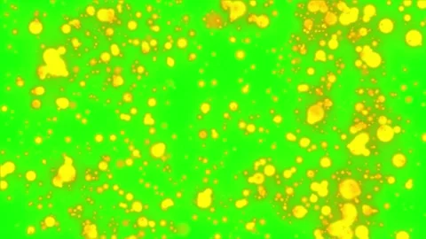 Gold Explosion effect on a a Black, Green, Blue Background. Stock Footage 257344130