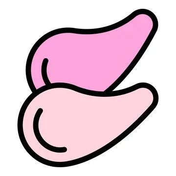 Gold eye patch icon vector flat Stock Illustration