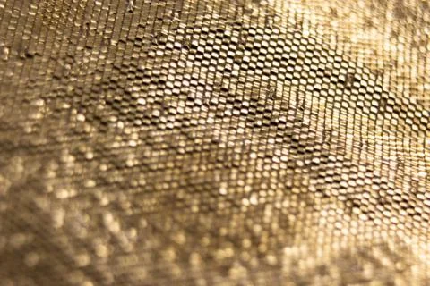 Gold Fabric Stock Photos