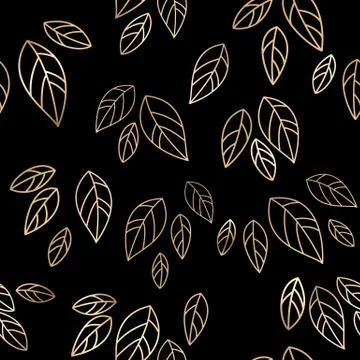 Gold fall design Stock Illustration