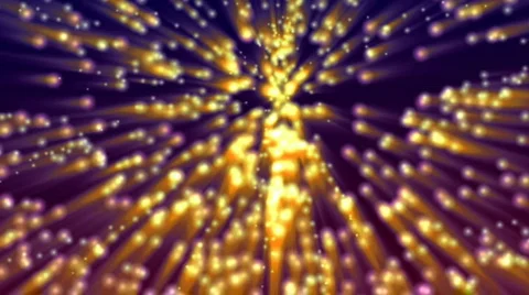 Gold fall lights M311W Stock Footage 373989