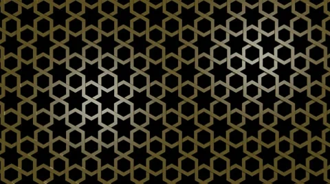 Gold fender - ancient pattern Stock Footage 10565550