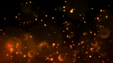 Gold festive particle background loop Stock Footage 69130344