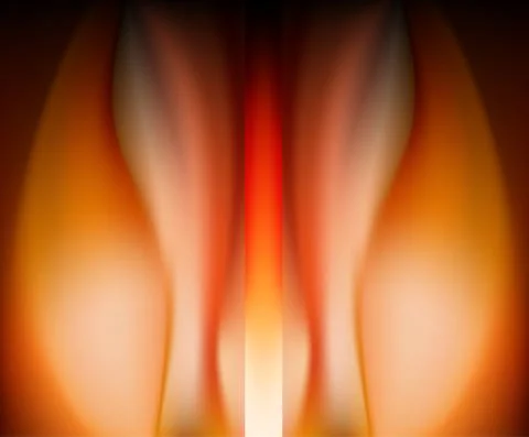 Gold fire background with soft delicate folds Illustrazione stock