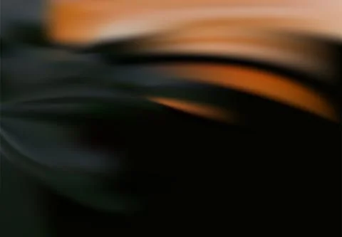 Gold fire background with soft delicate folds Illustrazione stock