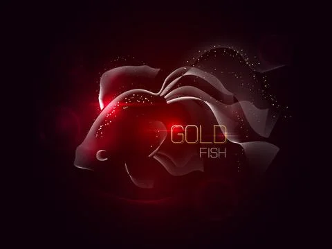 Gold fish Stock Illustration