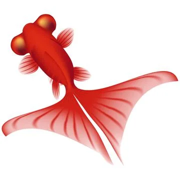 Gold Fish Stock Illustration