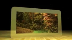 Gold floor photo/video show Stock After Effects