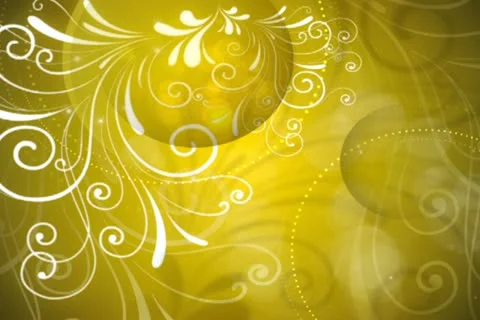 Gold Flourish Background 02 Video stock 10875038
