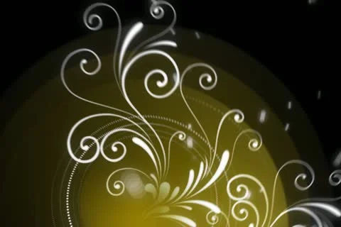 Gold Flourish Wipe Video stock 10875049
