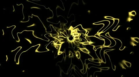 The gold flower Stock Footage 9941034