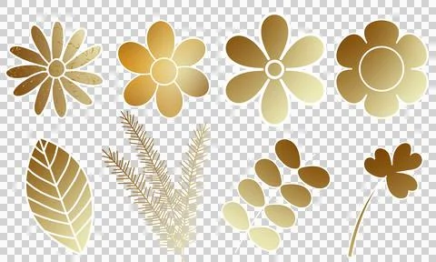 Gold flower Иллюстрация