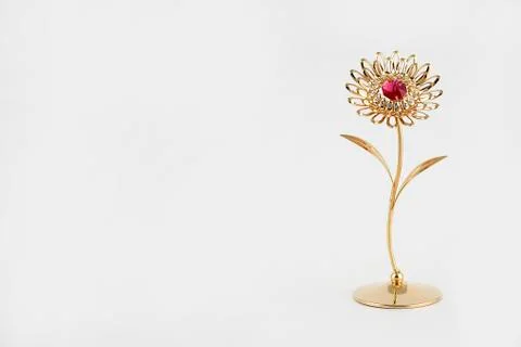 Gold flower Stock Photos
