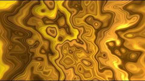 Gold fluid animation background radiates tranquility with its smooth. Stock-Footage 292040404