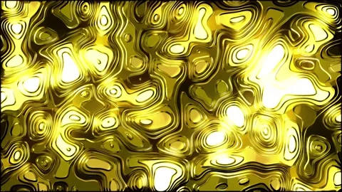 Gold Fluid Background 4K Stock Footage 311535070