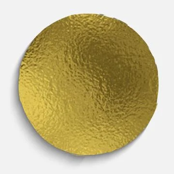 Gold foil background Ilustração Stock