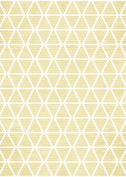 Gold foil decorative background with abstract geometric pattern. イラスト素材