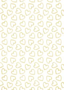 Gold foil decorative background with pattern. Stock Illustration